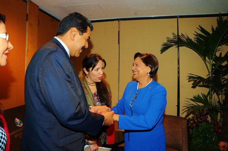 Venezuela felicita a Trinidad y Tobago tras elecciones generales 1 otra maduro apoyo