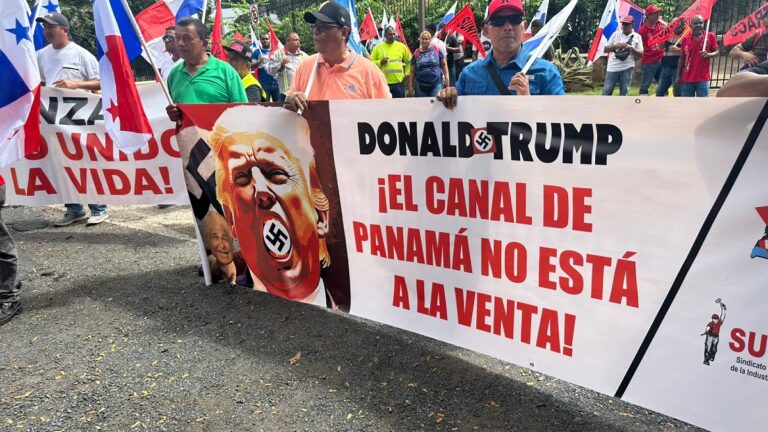 panama protestas canal foto prensa latina