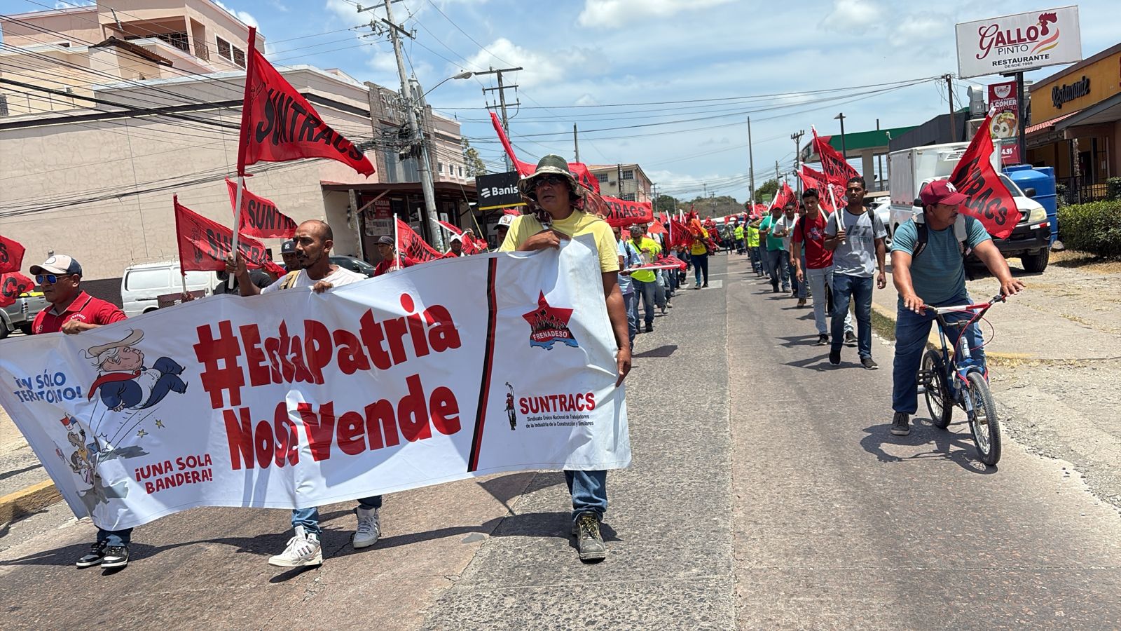 Huelga nacional: panameños denuncian medidas del Gobierno de Mulino 3 panama suntracs