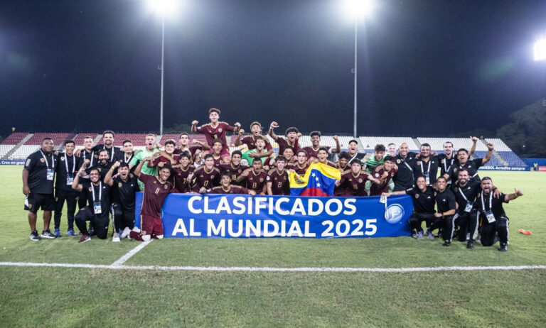 Selección de Venezuela Sub-17 clasifica al mundial Qatar 2025 1 venezuela mundial sub1701