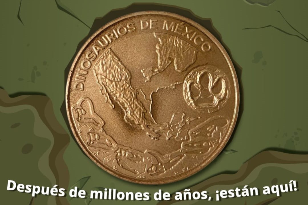 Presentan medallas de dinosaurios que habitaron territorio mexicano 1 whatsapp image 2025 04 29 at 6 32 17 am