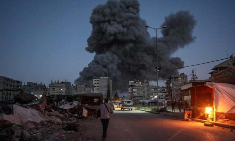 Ejército israelí lanza nuevos bombardeos sobre zonas civiles al norte y sur de Gaza 1 zv5chbdn