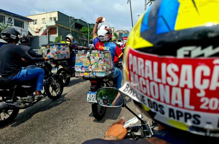 Jornada de reivindicación en el país donde se solicitan mejoras laborales. FOTO BRASIL DE FATO